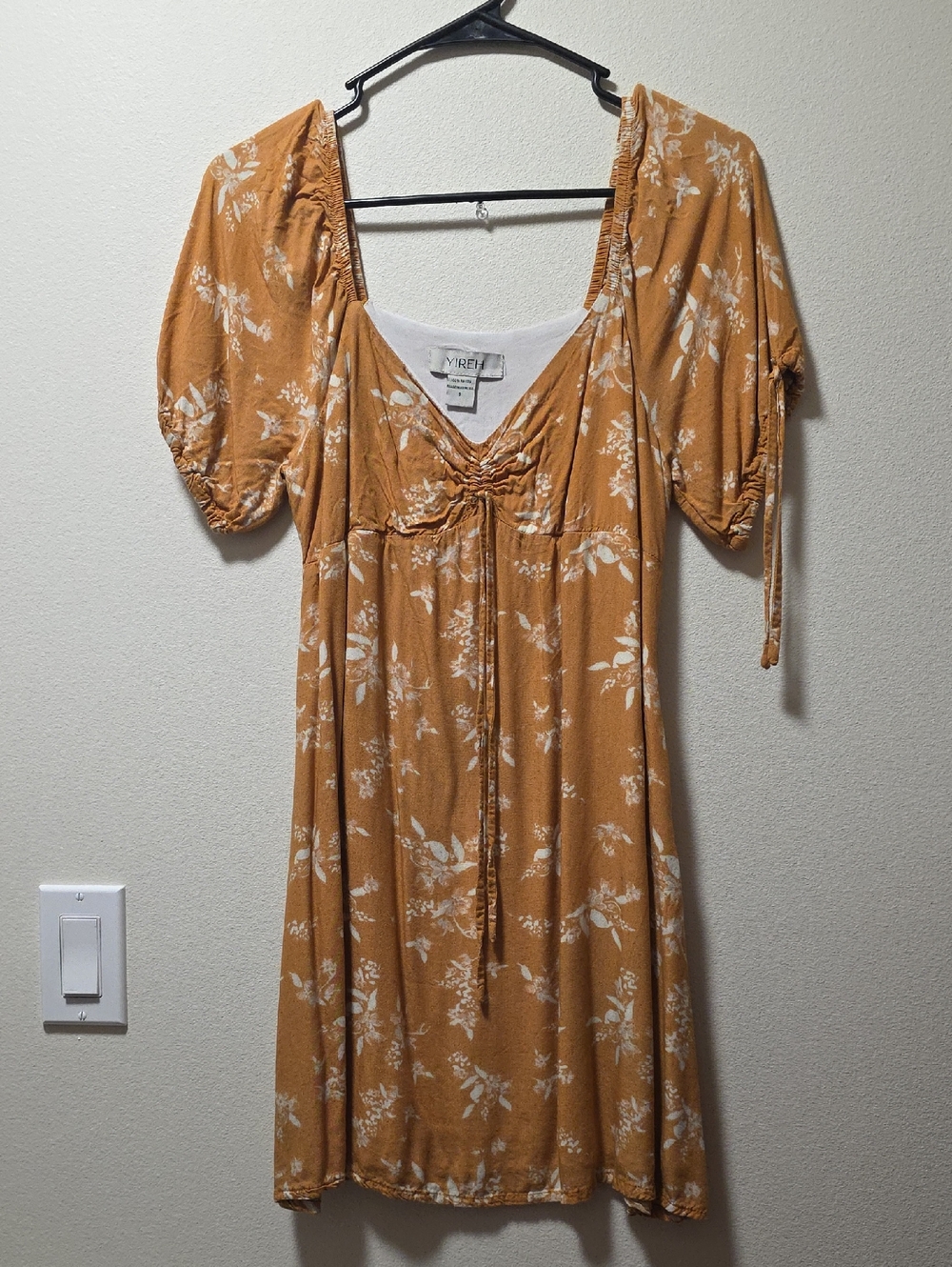 Yireh Floral Short-Sleeve Dress